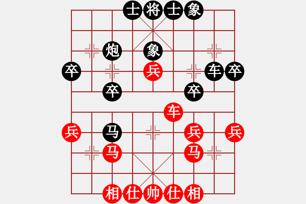 象棋棋譜圖片：中國(guó)亦心(6段)-負(fù)-金子和卵子(1段) - 步數(shù)：30 