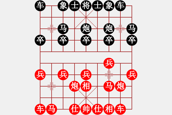 象棋棋譜圖片：第八臺 廣東十八刀群覃學敬先和川渝群閔仁 - 步數(shù)：10 