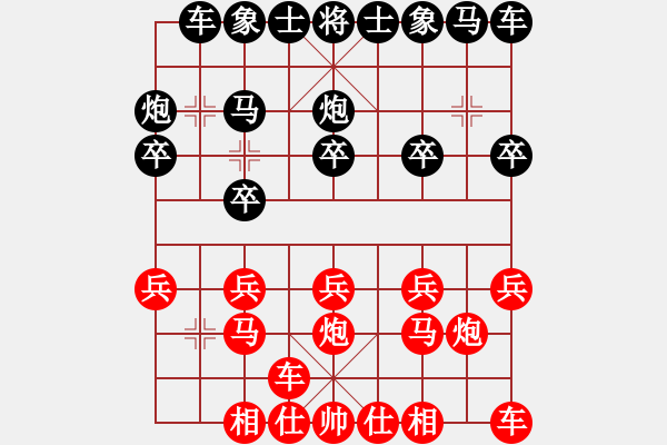 象棋棋譜圖片：未命名 - 步數(shù)：10 