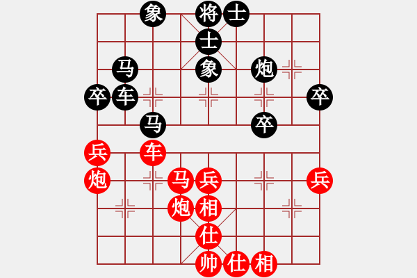 象棋棋譜圖片：二流棋手(4段)-和-森林臥虎(2段) - 步數(shù)：70 