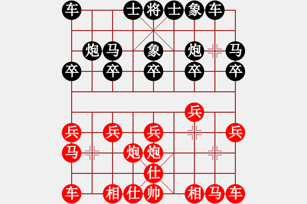 象棋棋譜圖片：廣東鄒海濤 先勝 上海朱雨華 - 步數(shù)：10 