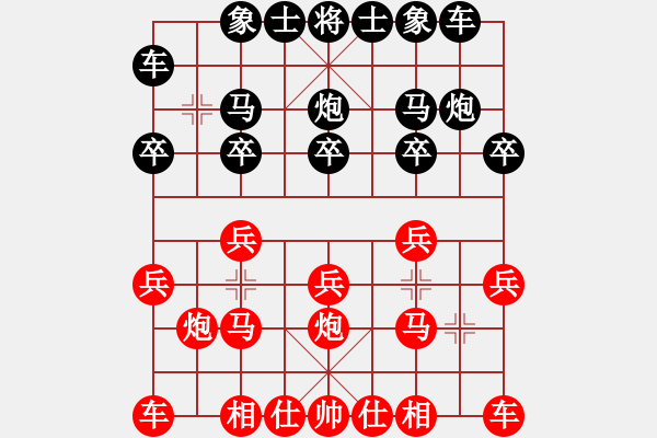 象棋棋譜圖片：黃子羽 先負(fù) 謝志明 - 步數(shù)：10 