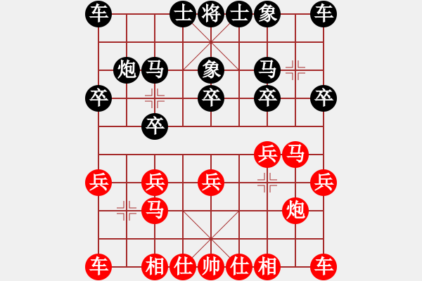 象棋棋譜圖片：仙人指路（業(yè)四升業(yè)五評(píng)測對(duì)局）我后勝 - 步數(shù)：10 