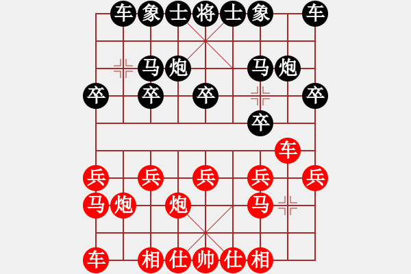 象棋棋譜圖片：2019年寶雞市第三十五屆陳倉(cāng)杯第10輪：楊凌昊天高飛先和河北侯文博 - 步數(shù)：10 