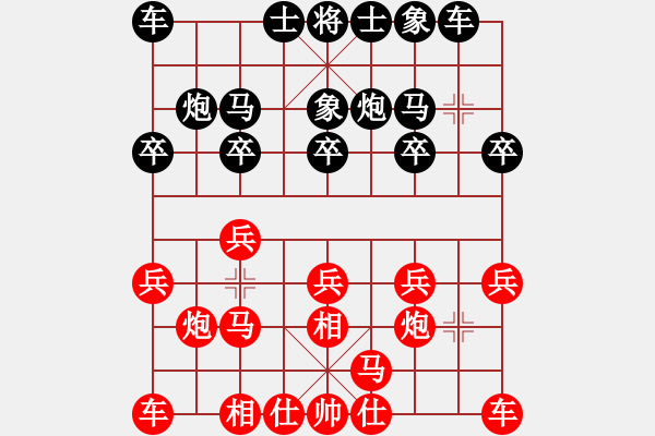 象棋棋譜圖片：黑龍江 劉俊達(dá) 和 山東 李翰林 - 步數(shù)：10 