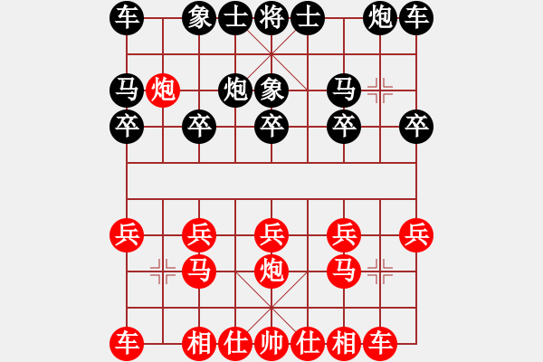 象棋棋譜圖片：2022.10.2.15五分鐘先負忘了打邊兵 - 步數(shù)：10 