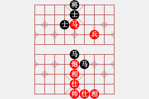 象棋棋譜圖片：掛機而已上(8段)-勝-appleqaz(6段) - 步數(shù)：100 