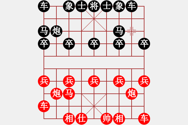 象棋棋譜圖片：天順[1929814003] -VS- 夢(mèng)入神姬[827440059] - 步數(shù)：10 