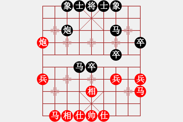 象棋棋譜圖片：一 - 步數(shù)：2 