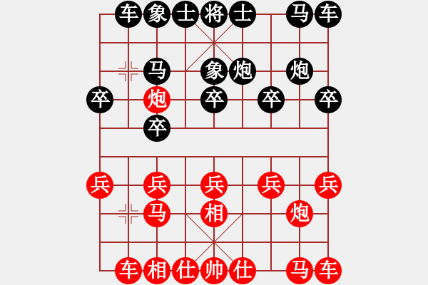 象棋棋譜圖片：賀歲學(xué) 先和 劉聯(lián)合 - 步數(shù)：10 