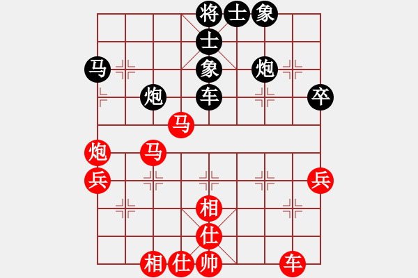 象棋棋譜圖片：海底插旗(6段)-勝-華峰論棋(月將) - 步數(shù)：50 