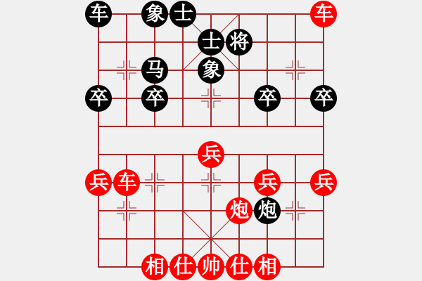 象棋棋譜圖片：葬心紅勝leungdwiu梁【仙人指路】 - 步數(shù)：31 