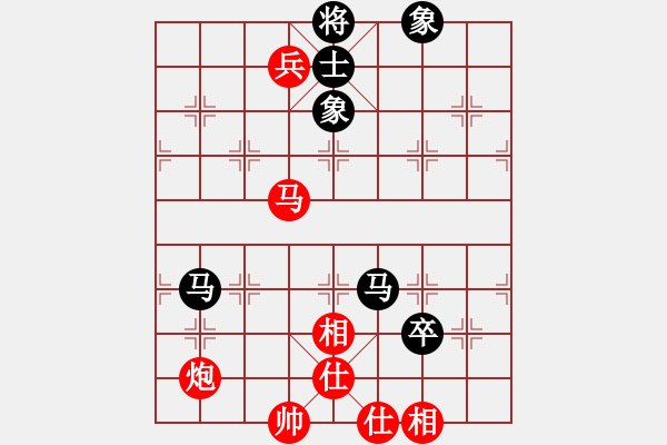 象棋棋譜圖片：傳承(6段)-和-弈林一葉(7段) - 步數(shù)：100 