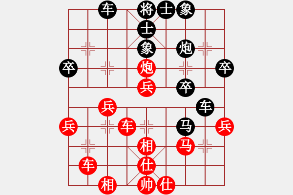 象棋棋譜圖片：江南一匹狼(7段)-勝-哈密瓜節(jié)(4段) - 步數(shù)：39 