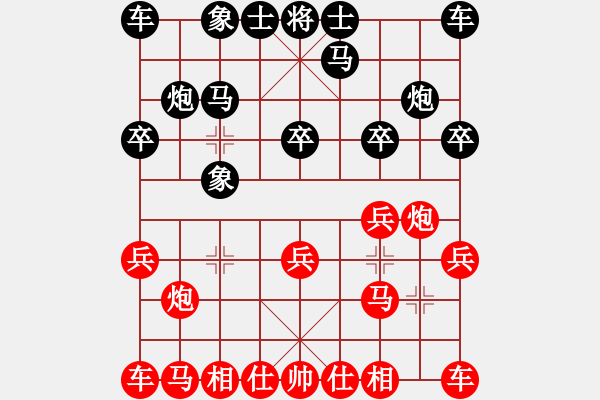 象棋棋譜圖片：讀不懂的心8-2 先負(fù) 晨曦8-2 - 步數(shù)：10 