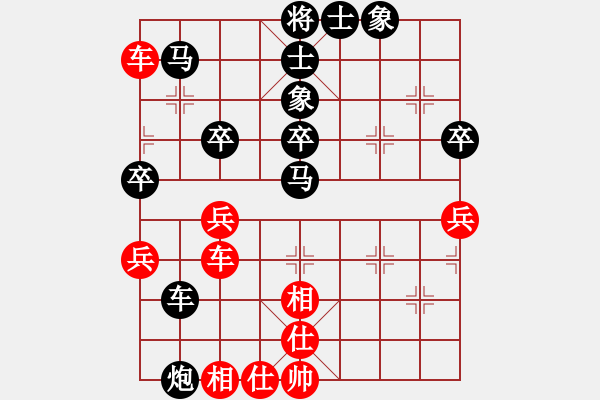 象棋棋譜圖片：中炮直車進(jìn)七兵對(duì)屏風(fēng)馬進(jìn)7卒左炮封車 （ 每日一局）兔王(3段)-負(fù)-百合花(1段) - 步數(shù)：60 