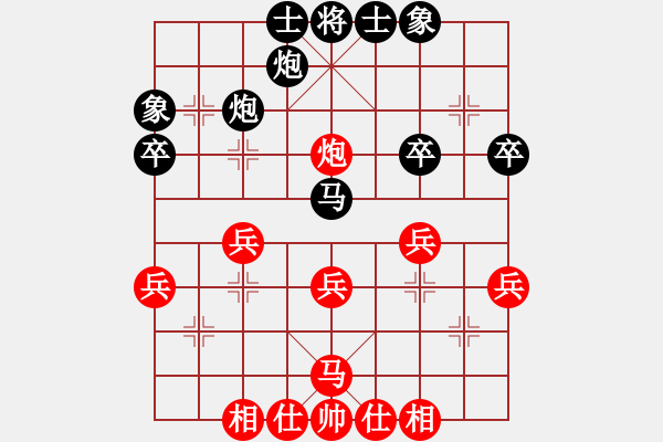 象棋棋譜圖片：09-08-25 zasdcx[1032]-負(fù)-東邪[1148] - 步數(shù)：40 