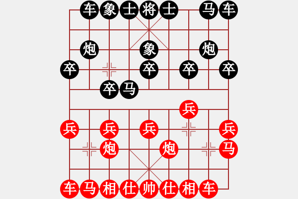 象棋棋譜圖片：萬哥哥(3段)-負(fù)-象棋老輸(5段) - 步數(shù)：10 