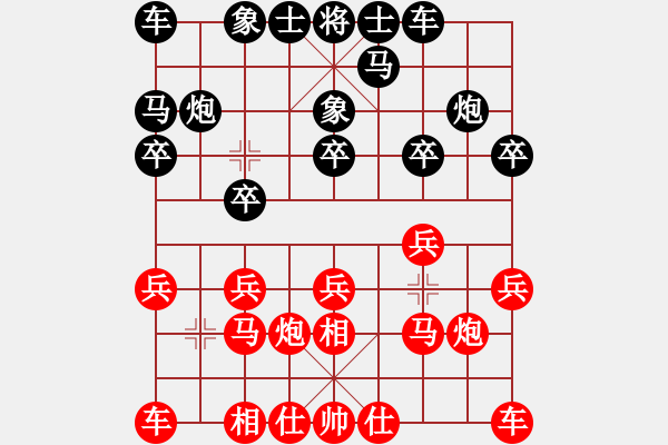 象棋棋譜圖片：2022.1.19.4中級場先勝順象 - 步數(shù)：10 