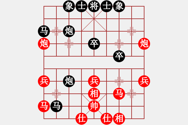 象棋棋譜圖片：bbboy002(3級)-負(fù)-小精英(6級) - 步數(shù)：40 