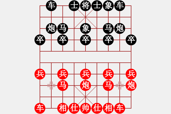 象棋棋譜圖片：11012局 A40-起馬局-旋九專雙核-入門 紅先和 小蟲引擎24層 - 步數(shù)：10 