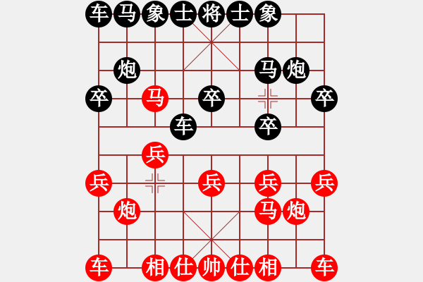 象棋棋譜圖片：lqycjsl(8段)-負(fù)-南關(guān)嶺冠軍(4段) - 步數(shù)：10 