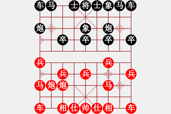 象棋棋譜圖片：鄭州郡王(3級)-負-天軍(6級) - 步數：10 