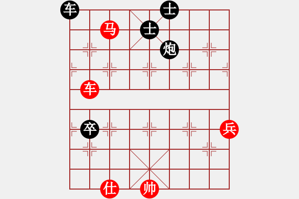 象棋棋譜圖片：雙方棋力評(píng)測(cè)均為6級(jí) - 步數(shù)：92 