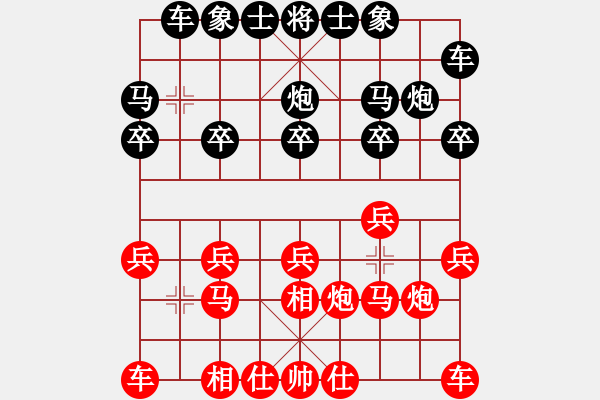 象棋棋譜圖片：昆鋼工人(地煞)-負-碧波戰(zhàn)神六(5f) - 步數：10 