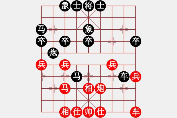 象棋棋譜圖片：昆鋼工人(地煞)-負-碧波戰(zhàn)神六(5f) - 步數：36 