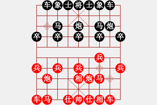 象棋棋谱图片：孟小丽(3段)-负-万里鹏程(4段) - 步数：10 