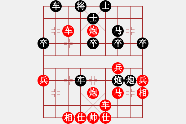 象棋棋譜圖片：事后諸葛亮(1段)-勝-青島市(2段) - 步數(shù)：40 