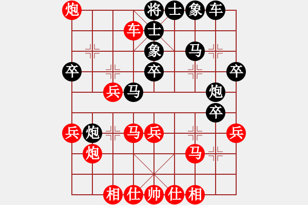 象棋棋譜圖片：閻大長官(6段)-勝-杰倫軌跡(8段) - 步數(shù)：33 