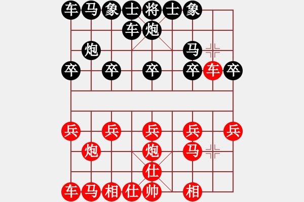 象棋棋譜圖片：安徽 徐和良（先和） 溫州 沈志奕 - 步數(shù)：10 