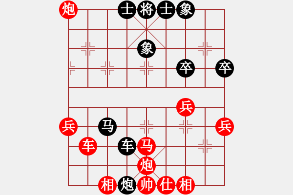 象棋棋譜圖片：天天第3屆聯(lián)誼賽華東區(qū)太守棋狂先勝晴天【業(yè)5-1】 - 步數(shù)：53 