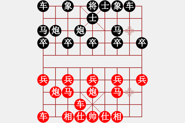 象棋棋譜圖片：才學(xué)棋先勝評測的 - 步數(shù)：10 