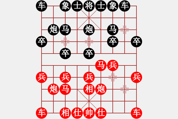 象棋棋譜圖片：象棋愛好者 VS 云棋士 - 步數(shù)：12 