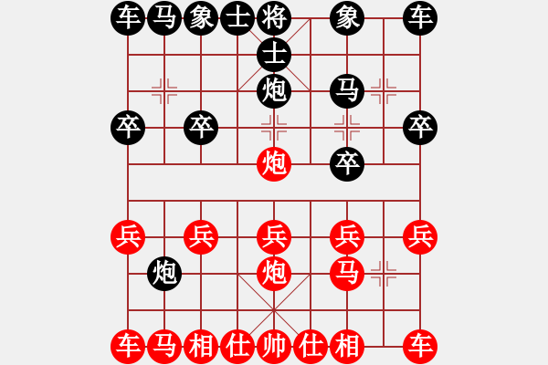 象棋棋譜圖片：幸存者(2弦)-勝-鵝嗨鵝(1弦) - 步數(shù)：10 