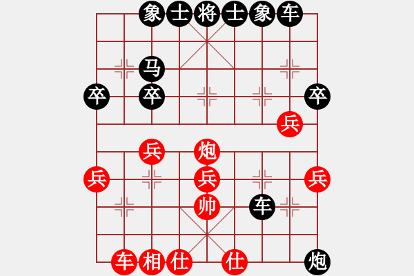 象棋棋譜圖片：qqq 負(fù) 小草 - 步數(shù)：40 