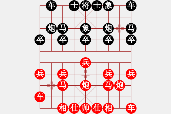 象棋棋譜圖片：houfu(5f)-勝-桃花象棋盟(6弦) - 步數(shù)：10 