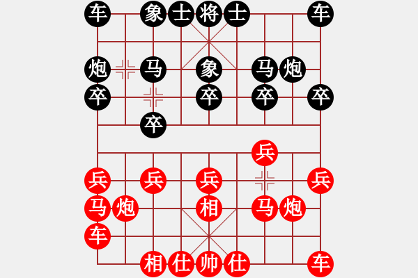 象棋棋譜圖片：人間有愛- 誠(chéng)信通訊 - 步數(shù)：10 