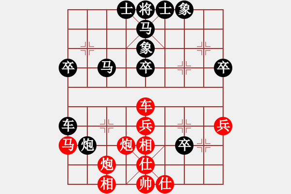 象棋棋譜圖片：七臺(tái)河二冬(4段)-負(fù)-肥仔張(9段) - 步數(shù)：40 