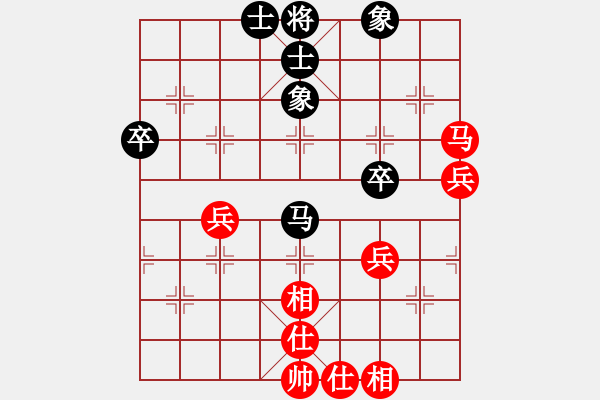 象棋棋譜圖片：百思不得棋解[575644877] -VS- xx夏[1606687467] - 步數(shù)：60 