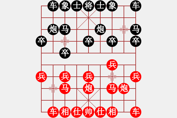 象棋棋譜圖片：紫薇花對(duì)紫微郎 勝 誠(chéng)信李 - 步數(shù)：10 