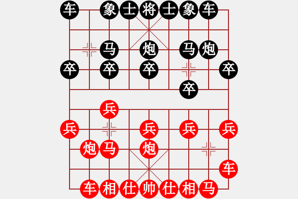 象棋棋譜圖片：恥于(3段)-勝-哥哥是山(2段) - 步數(shù)：10 