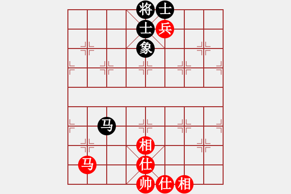 象棋棋譜圖片：馬兵必勝殘局 - 步數(shù)：0 