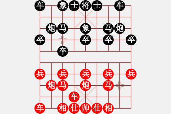 象棋棋譜圖片：貴州 李永勤 負(fù) 成都棋院 許文章 - 步數(shù)：10 