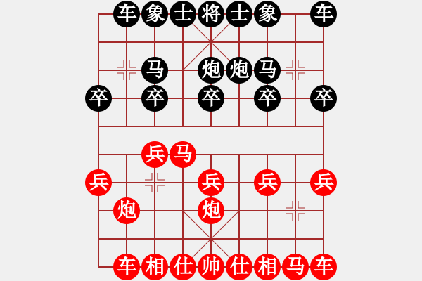 象棋棋譜圖片：1760184178[1760184178] -VS- 峽夜[2356803169] - 步數(shù)：10 