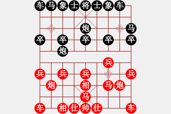 象棋棋譜圖片：十八羅漢(月將)-和-阿梓(9段) - 步數(shù)：10 