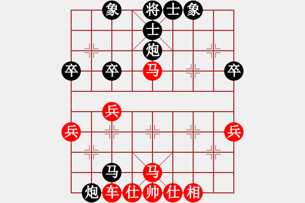 象棋棋譜圖片：七十?dāng)y她[業(yè)8-3]先負姐硬如磚[業(yè)8-1] - 步數(shù)：58 